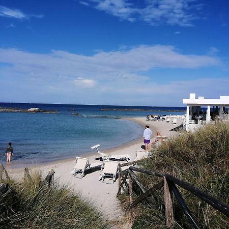 Bilocale Punta Rosa - Fronte Spiaggia Отранто Екстер'єр фото